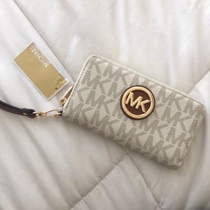 Michael Kors wallet with strap
